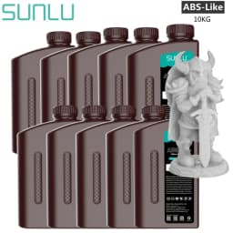 SUNLU UV ABS Like Resin 405nm 10KG Low Odor And Low Shrinkage For LCD 3D Printer Printing Material 3D Printing Free Shipping