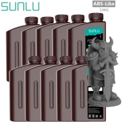 SUNLU UV ABS Like Resin 405nm 10KG Low Odor And Low Shrinkage For LCD 3D Printer Printing Material 3D Printing Free Shipping