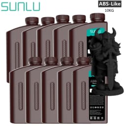 SUNLU UV ABS Like Resin 405nm 10KG Low Odor And Low Shrinkage For LCD 3D Printer Printing Material 3D Printing Free Shipping