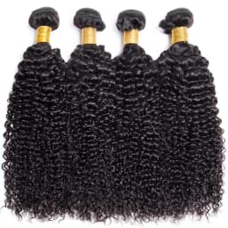 Curly Wave Human Hair Bundles Deep Curly Hair Brazilian Weaving 22 24 26 Inch 1/3 PCS Human Hair Remy Hair Extensions Natural