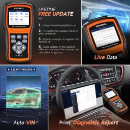 FOXWELL NT630 Plus OBD2 Diagnostic Tool Bidirectional Scanner Car ABS SAS SRS EPB OIL Reset Engine Check ODB Automotive Scanner