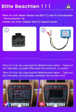 ESSGOO 9Inch Touch Screen For Porsche Cayenne 9PA 2002-2010 8 Core 4+64GB Android 13 Car Radio CarPlay GPS Navigation WiFi FM BT