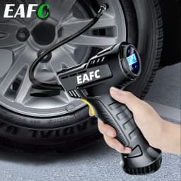 120W Wireless/Wired Handheld Air Compressor Inflatable Pump Portable Air Pump Tire Inflator Digital for Car Bicycle Balls