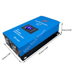 1000W 24V 48V Solar PV Grid-On Inverter DC 22-90V to AC 95-265V With Limiter Sensor Solar Converter for PV SolarPanels