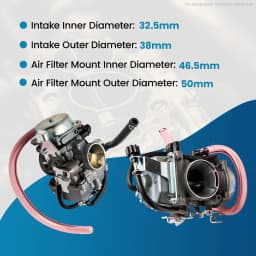 Carburetor Carby For Kawasaki KLF300 BAYOU KLF300B KLF300C 4x4 KLF300A 1988-2004