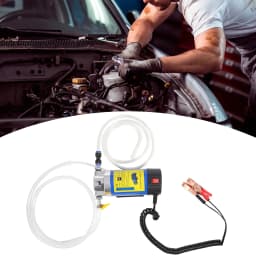 12V Portable Gear Oil Extractor Pump PE and PVC Freestanding Engine Oil Transfer Pump
