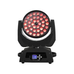 SHEHDS Button Version LED Wash Zoom 36x18W RGBWA+UV Moving Head Lighting For DJ Stage Wedding Stage equipment