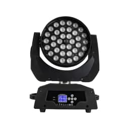 SHEHDS Button Version LED Wash Zoom 36x18W RGBWA+UV Moving Head Lighting For DJ Stage Wedding Stage equipment