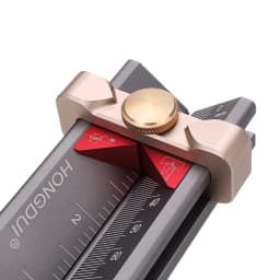 3 In 1 Multifunction Drill Depth Gauge Drill Stop Measuring Gauge Measure Drill Point Angle Gauge Grinding Gage Woodworking Tool