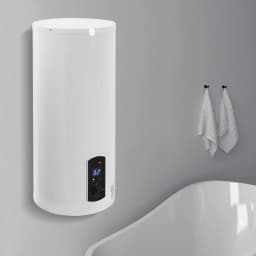 Electric Storage Hot Water Heater 60L Electric Boiler Instantaneous Water Heater Boiler Horizontal 220V 2000W 25-75 ° C