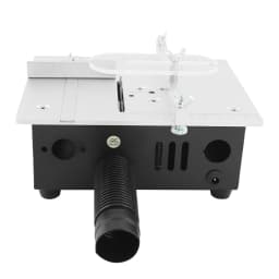 Portable Compact Table Saw | 96W 5000RPM Cutting Tool for DIY Crafts | Electric Cutting Machine with 63mm Blade