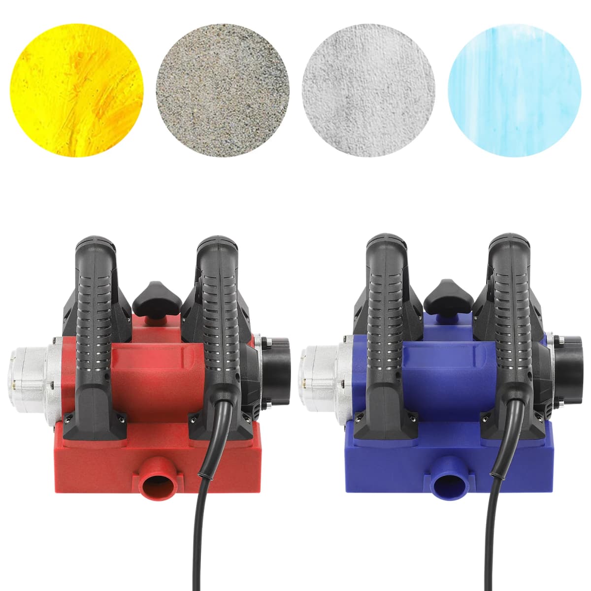 1300W Electric Wall Plane Aluminum Wall Shovel Machine Max 4000r/min Shovelling Putty Whitewash Paint Stucco Walls Paints Tools