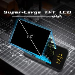 OT3 Handheld Digital Oscilloscopes 48MS/s Sampling Rate 10MHz Analog Bandwidth Support Firmware Upgrade Waveform Storage