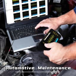 OT3 Handheld Digital Oscilloscopes 48MS/s Sampling Rate 10MHz Analog Bandwidth Support Firmware Upgrade Waveform Storage