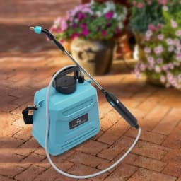 8L Garden Sprayer High Efficiency Sprayer with Telescopic Rod Easy to Carry for Fertilizing/Household Cleaning/Disinfection