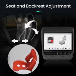 Junsun For Tesla Model 3/Y NEW 7.2 ”ReverEntertainment & Climate Control Display Android 12.0 Tesla Model Y 2023 Accessories
