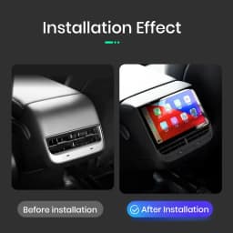 Junsun For Tesla Model 3/Y NEW 7.2 ”ReverEntertainment & Climate Control Display Android 12.0 Tesla Model Y 2023 Accessories