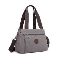 KONO Canvas Handbag for Women, Shoulder bag, Stylish WOMEN'S bag, Lightweight and Spacious, Ideal for Everyday & Travel