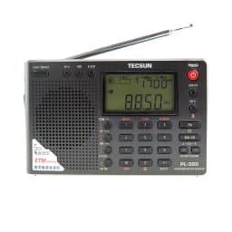 TECSUN PL-380 DSP World Band Radio FM MW SW LW Portable Digital Receiver with ETM Scan USB Rechargeable Stereo Sound Sleep Timer