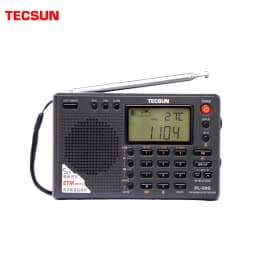 TECSUN PL-380 DSP World Band Radio FM MW SW LW Portable Digital Receiver with ETM Scan USB Rechargeable Stereo Sound Sleep Timer