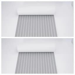 240cm×90cm EVA Foam Teak Floor Mat for Boat Deck RV Yacht Self-Adhesive Water-proof Non-slip Cuttable Upgrade Not Easy to Deform