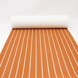 240cm×90cm EVA Foam Teak Floor Mat for Boat Deck RV Yacht Self-Adhesive Water-proof Non-slip Cuttable Upgrade Not Easy to Deform