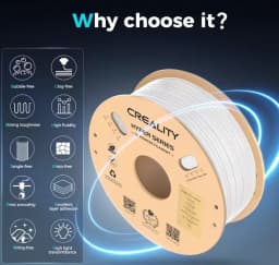 Creality 3D Hyper Filament PETG Diameter 1.75mm 1kg/roll,divided into 2/5/10 rolls 3D Printer Filament for 3D Printer