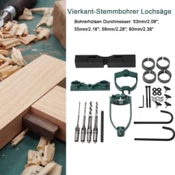 Mortising Machine Woodworking Mortise Tenon Tools Drill Press Locator Set for Circles Square Hole Chisel Drilling Machin