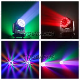 19x40W Big Bee Eyes Moving Head With Ring Beam+Wash High Power Bright Light For DJ Disco Wedding Party
