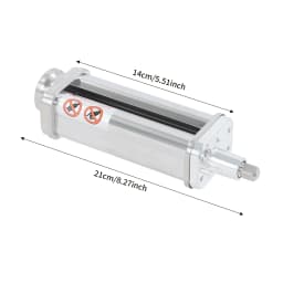 Stand Mixer Dough Roller Attachment with Adjustable Thickness Stainless Steel Construction for Kitchen Use