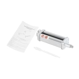 Stand Mixer Dough Roller Attachment with Adjustable Thickness Stainless Steel Construction for Kitchen Use