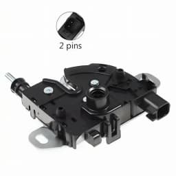 Car Front Bonnet Hood Release Lock Cylinder Assembled Repair Kit Set Latch With 2 Same Keys For Ford Focus C-MAX 3M5116700BC