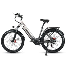 CMACEWHEEL L26 Electric Bike 26" Ebike 48V 17Ah Adults Men Women Electric Mountain Bike, 7 Speed, Torque 70 N·m, Stock EU