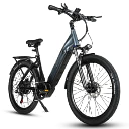 CMACEWHEEL L26 Electric Bike 26" Ebike 48V 17Ah Adults Men Women Electric Mountain Bike, 7 Speed, Torque 70 N·m, Stock EU