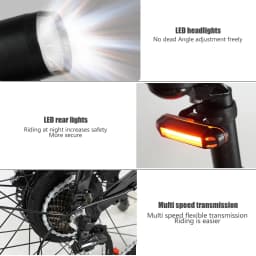 CMACEWHEEL L26 Electric Bike 26" Ebike 48V 17Ah Adults Men Women Electric Mountain Bike, 7 Speed, Torque 70 N·m, Stock EU