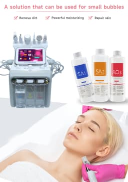 Pcs/Lot 1200ML Hydra Liquid Face Serum Facial Aqua Peel Solution AS1 SA2 AO3 For Beauty Machine SkinCare Deep Cleaning Fast Ship