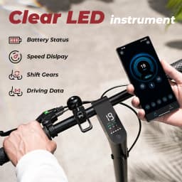 W5/W3 City Electric Scooter 8.5 Inch Tire 36V7.8Ah Max Speed 25km/h Range 24-34km Dual Brake With APP Electric Scooters