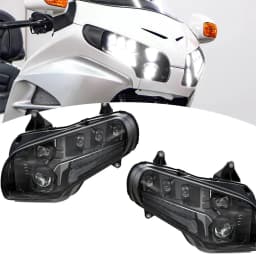 For Honda GoldWing GL1800 2001-17 E24 Motorcycle LED Front Headlight Assembly Accessories Driving Light DRL High Low Beam