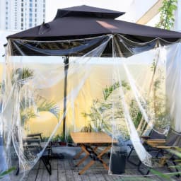Transparent Tarpaulin with Eyelets 420 g/m² Tarpaulin Tent Tarpaulin PVC Waterproof Weatherproof Tarpaulin for Plants Greenhouse