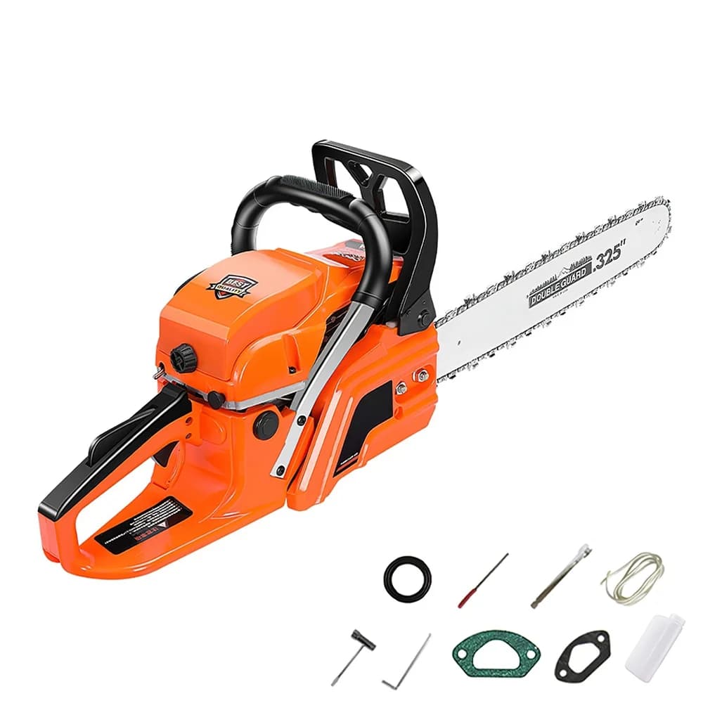 8500W Gas Chainsaw Gasoline Powered Chainsaws Chain Saw Gas 2-Stroke 52cc Heavy Duty 20" Blade Chainsaw Automatic oil injection