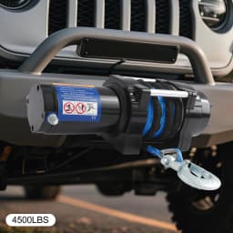Electric Winch 4500 lb Electric Winch with Locking Function Electric Winch for ATV UTV SUV Pickup Off-road Vehicle