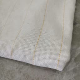 1.5mx10m/4m Primary Tufting Cloth Backing Polyester Fabric for Using Rug Tufting Guns Beige Background Yellow Line Solid Pattern