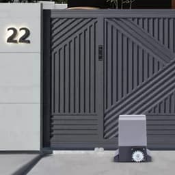 Automatic Sliding Gate Drive,550W Electric Sliding Gate Opener 1200kg/2645.55lbs, Automatic Door Opener Motor