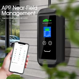 Chiefleed EV Charger Type 2 16A 3.6KW Portable Charging Wallbox Tuya APP Control Timer Electric Vehicle Hrbrid PHEV Cable 10M
