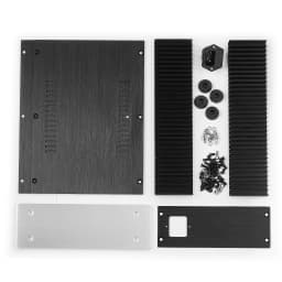 Nobsound Metal Aluminum Chassis for DIY Amplifier Kit Preamp Enclosure DAC Cabinet Box