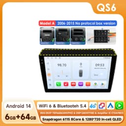 9" Hizpo 2Din Android14 Car Radio for Fiat Ducato Peugeot Boxer Citroen Jumper 4G BT GPS RDS DSP Auto CarPlay Snapdragon 6115