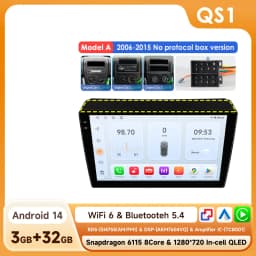 9" Hizpo 2Din Android14 Car Radio for Fiat Ducato Peugeot Boxer Citroen Jumper 4G BT GPS RDS DSP Auto CarPlay Snapdragon 6115