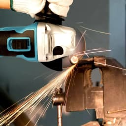 JAUHI 125mm M14 Brushless Wireless Electric Angle Grinder Rechargeable 4 Speed Grinding Cutting Machine For Makita 18V Battery
