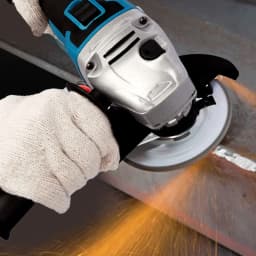 JAUHI 125mm M14 Brushless Wireless Electric Angle Grinder Rechargeable 4 Speed Grinding Cutting Machine For Makita 18V Battery
