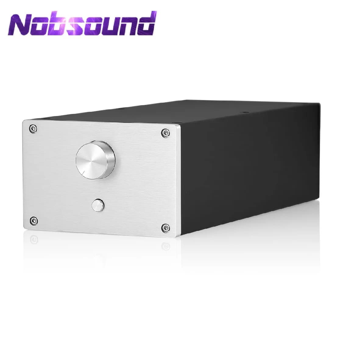 Nobsound DIY Amplifier Housing Aluminum Chassis for Amplifier DAC Case 140x31x90mm